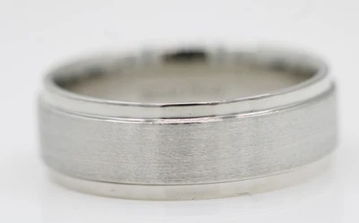 Alianza de boda Scott Kay PD950 paladio 8 mm tamaño 11 - 9,8 gramos Foto 1 de 4