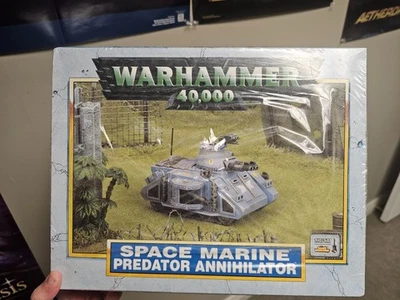 CLASSIC Warhammer 40K Space Marine Predator Annihilator  Sealed OOP Tank - Image 1 of 2