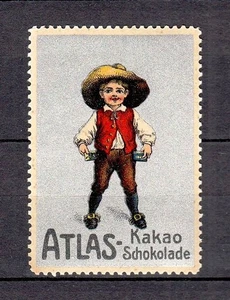 425559/ Reklamemarke – ATLAS - Kakao u. Schokolade - ungebraucht - Bild 1 von 1