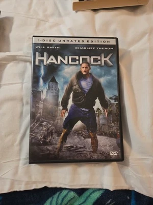 DVD - Hancock starring Will Smith Jason Bateman Charleze Theron, Tested, Unrated Foto 1 de 3