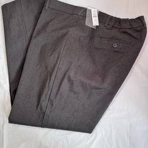 Talbots Damenhose grau 20 W grau klassische Passform gerade Stretch Baumwollmischung neu - Bild 1 von 6