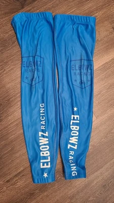 ELBOWZ Racing 骑行队热羊毛暖腿器男式 M 超线程 — 第 1/4 张图片