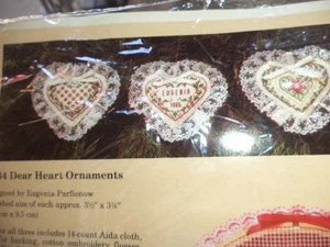 Kit punto croce contato cerchio creativo ornamenti caro cuore nuovo con scatola - Foto 1 di 5