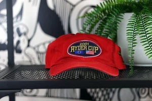 Vintage Ryder Cup Golf Hat Ball Sleeve 2001 Belfry Rare Cancelled Event - Picture 1 of 6
