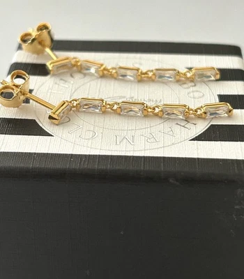 Thomas Sabo Sterling Silver Gold Plated Earrings. New in package. - Image 1 of 2