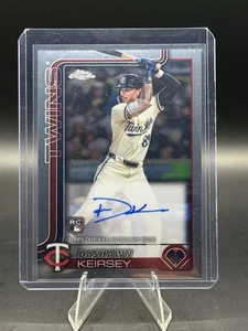 2025 TOPPS CHROME DASHAWN KIERSEY #RA-DK AUTO - Picture 1 of 2