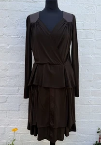 Vintage MAX MARA 2 Piece Jersey Skirt 48IT/ 16UK Runs Small + Jersey Top Size M - Picture 1 of 15