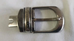 Vintage MONTBLANC Gürtelschnalle Silberfarben Made In Italy - Bild 1 von 5