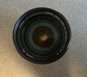 Canon EF 28-135mm f/3.5-5.6 IS Macro USM Lens, with Caps - Picture 1 of 7