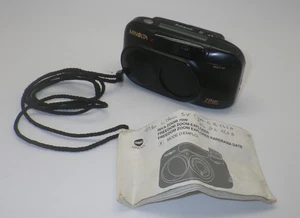 Appareil Photo Argentique Minolta Riva Zoom 70W - Noir - Picture 1 of 4