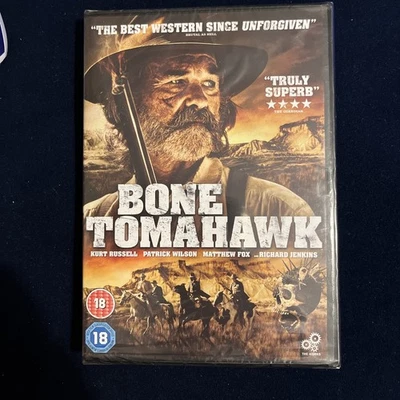 Bone Tomahawk DVD Region 2 Kurt Russell Patrick Wilson 2016 New Sealed Cert 18 - Image 1 of 2