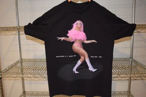 Camiseta oficial Beyonce Renaissance 2023 World Tour logotipos delanteros/traseros para hombre mediana - Imagen 1 de 6