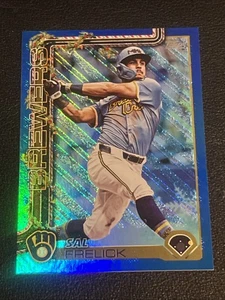 2025 Topps Holiday - Sal Frelick #H112 Holiday Blue Metallic Glitter - Bild 1 von 2