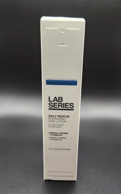 Nuevo en caja Loción facial energizante Daily Rescue para hombre Lab Series 1,7 oz tamaño completo Foto 1 de 2