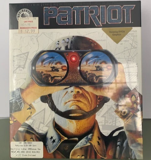 Patriot Gulf War - PC Video Game - IBM  Three-Sixty Games New & Factory Sealed - Image 1 of 4