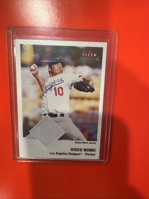 2003 Fleer Tradition - Materials Hideo Nomo (MEM) - Image 1 of 2