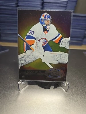 2020-21 Skybox Metal Universe - 1997-98 Retro Ilya Sorokin #R-48 (RC) - Image 1 of 2