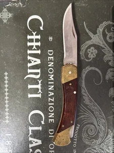 Uncle Henry Schrade+ Lock back K33708    Rosewood Brass Bolsters Nice Knife - Picture 1 of 4