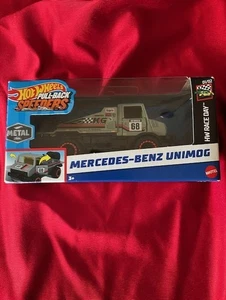 Hot Wheels Pull-Back Speeders Mercedes-Benz Unimog - Bild 1 von 2