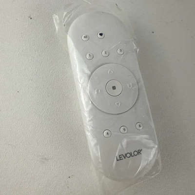 Mando a distancia Levolor 1002780 Premium 6 canales blanco con pilas para persianas/pantallas Foto 1 de 4