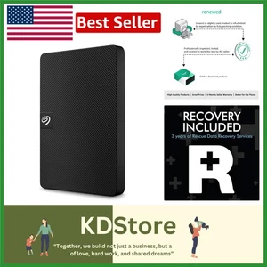Expansion 1TB Portable Hard Drive - Effortless Data Storage for Mac & PC - Afbeelding 1 van 9