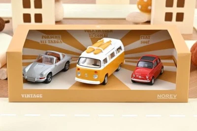 NOREV 841104 Vintage Scatola Regalo Jet-Car 1:43 Porsche 911 Targa Combi T2 - Immagine 1 di 4