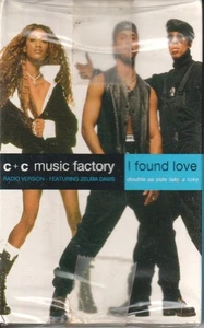 C + C Music Factory Featuring Zelma Davis I Found Love cassette UK Columbia 1995 - Picture 1 of 2
