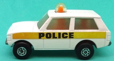 LESNEY MATCHBOX NO. 20 - POLICE RANGE ROVER - MINT - Image 1 of 3