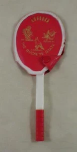 Roter Ohio Souvenir Kamm mit Etui Vintage The Buckeye State - Bild 1 von 4
