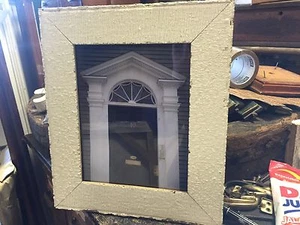 Professional photographers ART - framed photo architecture salvaged wood frame E - Picture 1 of 11