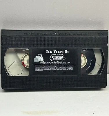 Thomas Tank Engine 10 Years Best Friends VHS Video Tape Only Train Collector Ten - Image 1 of 4