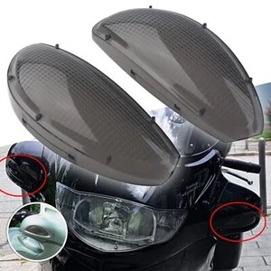 2x Grey Turning Signal Indicator Lens Cover For BMW R1100RT R1150RT 1995-2005 - Picture 1 of 9