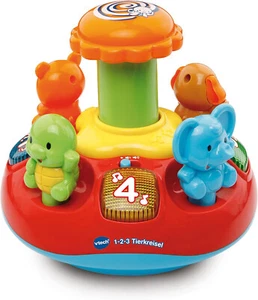 VTech Baby 80-186304 - 1-2-3 Tierkreisel, Deutsche Sprache, 9 Monate to 3 Jahre✅ - Bild 1 von 2