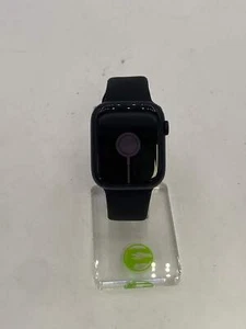 Unlocked Apple Watch Series 8 45MM Black Aluminum Black Sport Band A2774 - Picture 1 of 5