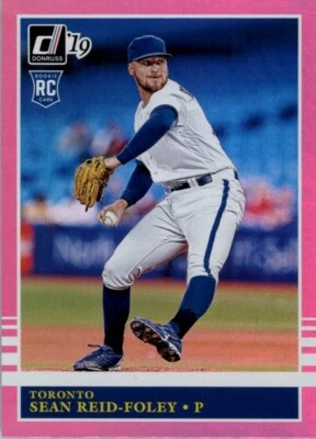 2019 Donruss Holo Pink #219 Sean Reid-Foley RC Rookie Toronto Blue Jays *+* - Image 1 of 2