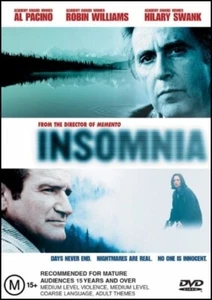 INSOMNIA Al PACINO Robin WILLIAMS Hilary SWANK Martin DONOVAN THRILLER DVD Reg 4 - Picture 1 of 1