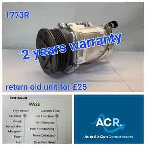 SEAT AROSA 1.4 TDI DIESEL SEP 1999 TO 2023 AIR CON COMPRESSOR 1773R - Bild 1 von 5