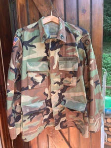 Woodland combact camo jacket US Army - Foto 1 di 8