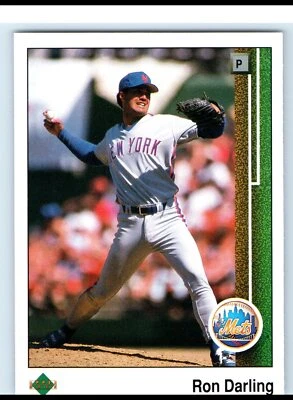 1989 Upper Deck #159 Ron Darling Near Mint - Image 1 of 2