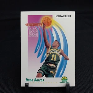 Tarjeta de baloncesto SkyBox Seattle Supersonics 1991-92 #265 Dana Barros (1A543) - Imagen 1 de 3