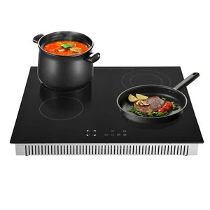 Encimera de inducción portátil de 6800 W con cuatro quemadores de cocina placa caliente- - Imagen 1 de 13
