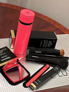 Chanel Brush Set, Compact Double Mirror & Nail File - Limited Edition - Picture 1 of 8