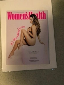 Lea Michele Women's Health Collectors Edition Naked Issue UK LIKE ESPN BODY GLEE - Picture 1 of 5