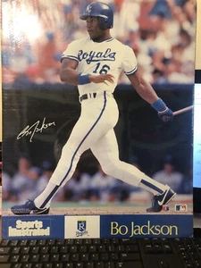 BO JACKSON 6519 SPORT ILLUSTRIERT 16X20 POSTER VINTAGE - Bild 1 von 4