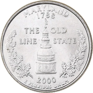 [#224703] United States, Quarter, 2000, U.S. Mint, Copper-Nickel Clad Copper, MS - Picture 1 of 2
