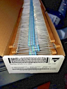 100x NUEVAS RESISTENCIAS DE AMPLIFICADOR DE TUBO DE ALTA GAMA VISHAY SMA0414 1W 43R2 1% 50ppm para audio! - Imagen 1 de 1