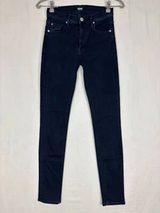 Hudson Womens Jeans Indigo Size 24 Barbara High Waist Super Skinny Stretch Denim - Picture 1 of 13