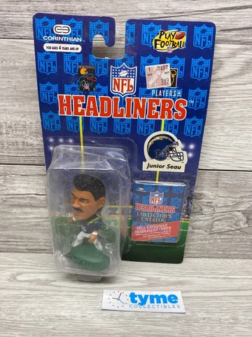 NFL Headliners Corinthians Junior Seau San Diego Chargers Figurine 1996 Cover
