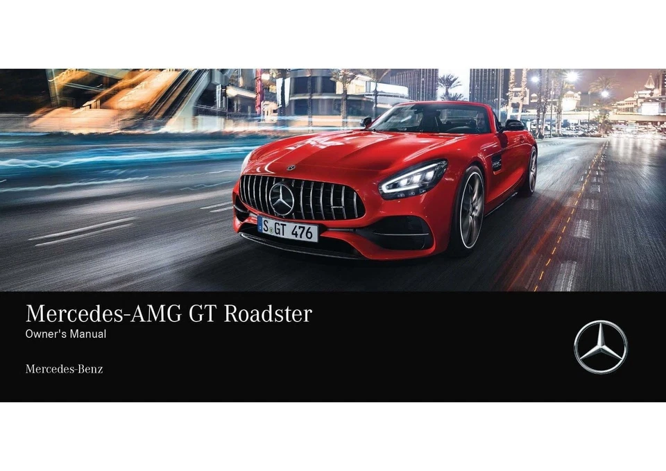 MERCEDES-BENZ AMG GT ROADSTER (R190) PROPIETARIOS IMPRESO MANUAL FRANQUEO GRATUITO Foto 1 de 1