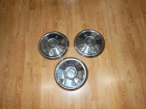 Studebaker 10" Dog Dish HUB CAPS / 3 Hubcaps 1962 1963-? - Bild 1 von 5